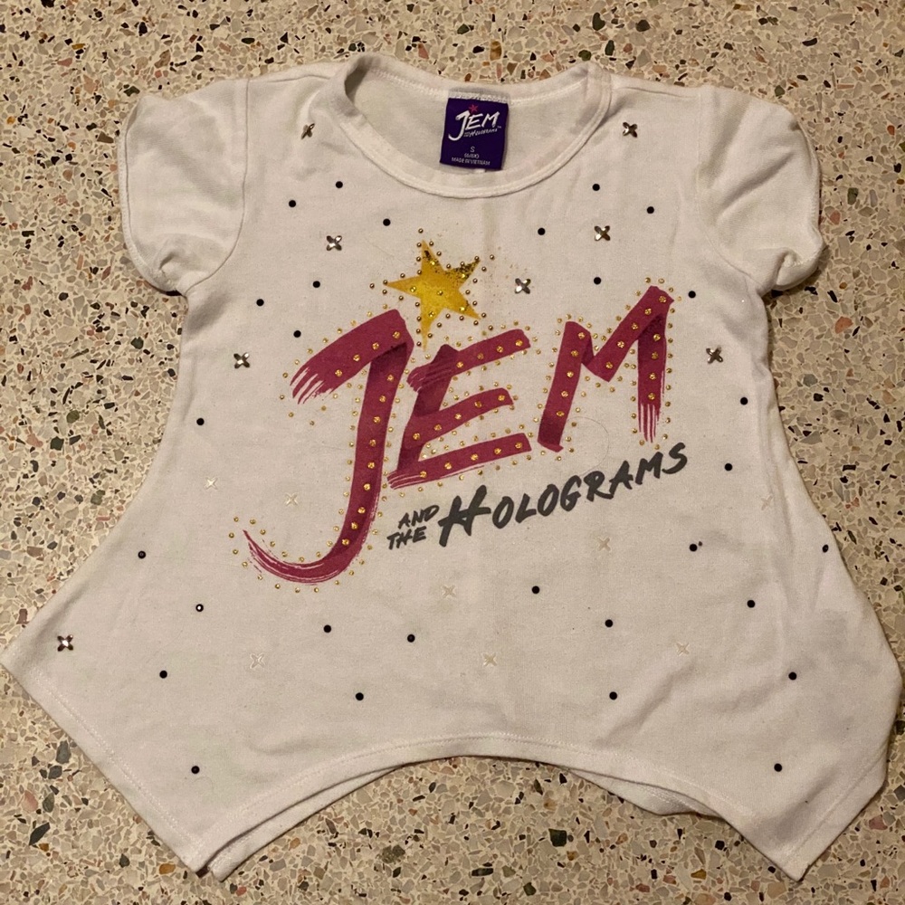 Jem and the holograms t-shirt kids for girls